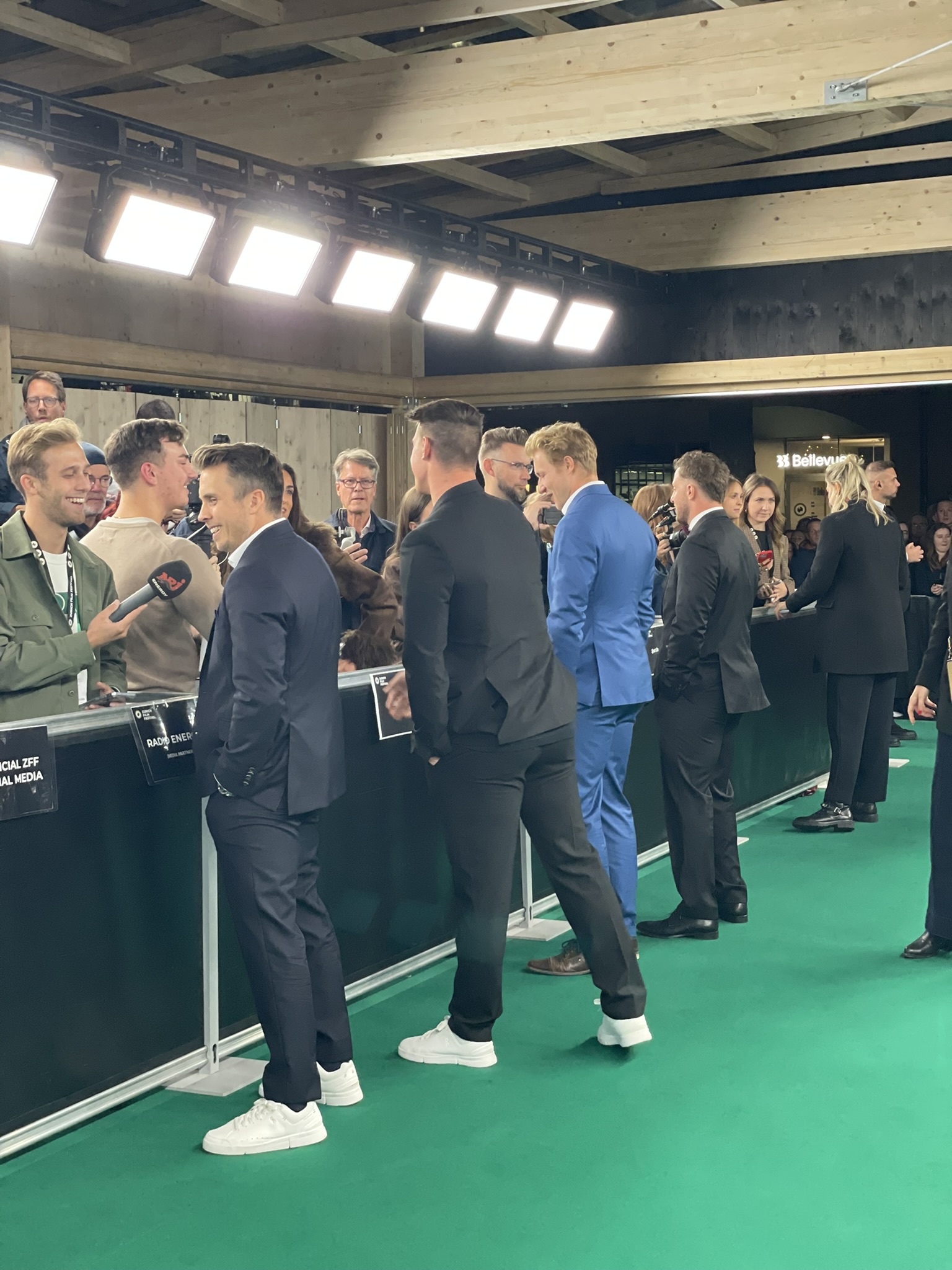 Green Carpet arrival at the Zurich Film Festival